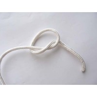 Верёвка плетёная ПА -6.0 мм -16 пр. с сердечником (Белая)